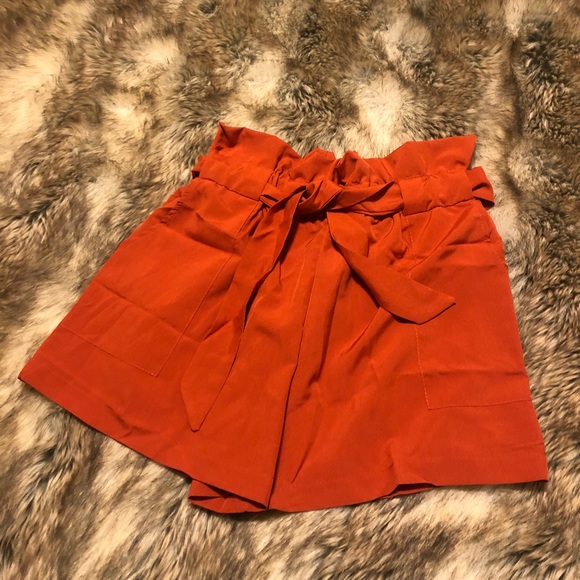 Pants - Paper bag Shorts, new without tags